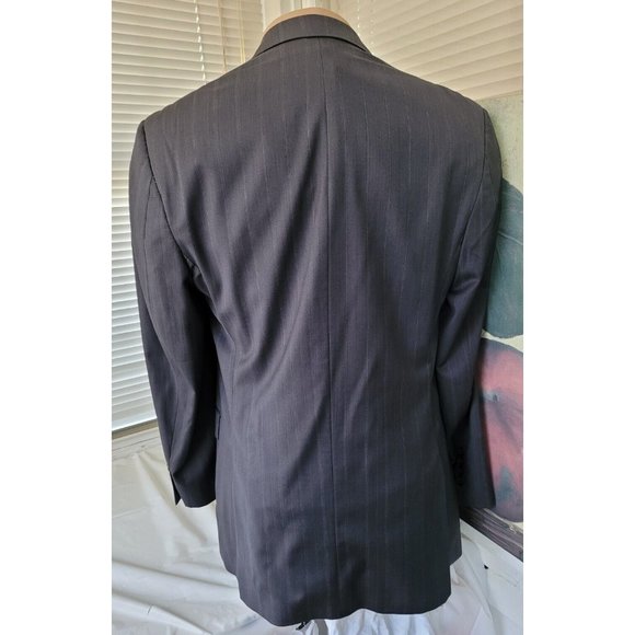 CALVIN KLEIN 38R MEN'S SPORT COAT GRAY WOOL BLEND TWO-BUTTON TWO-VENTS B524 - Picture 4 of 13